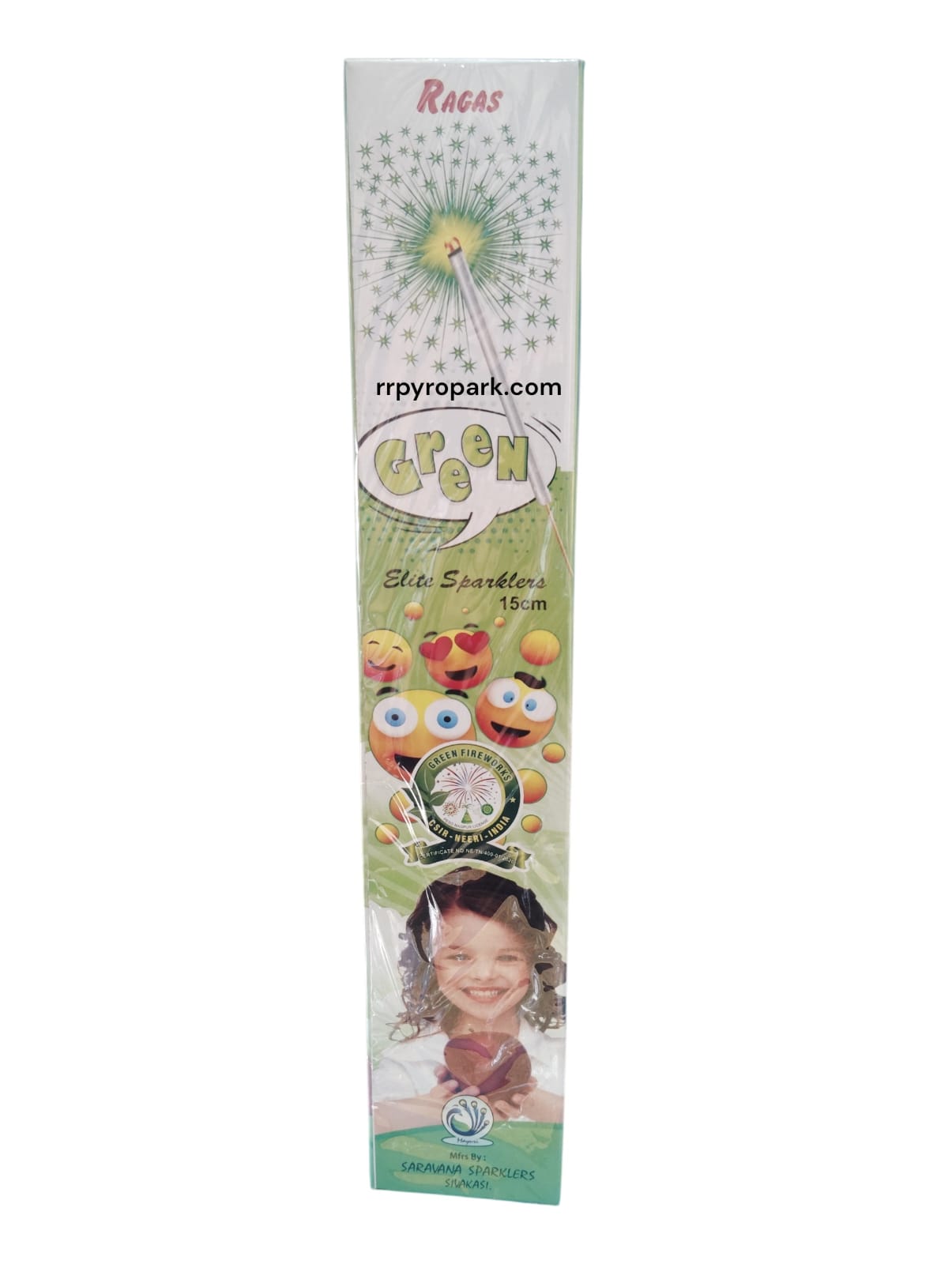 15 cm Green